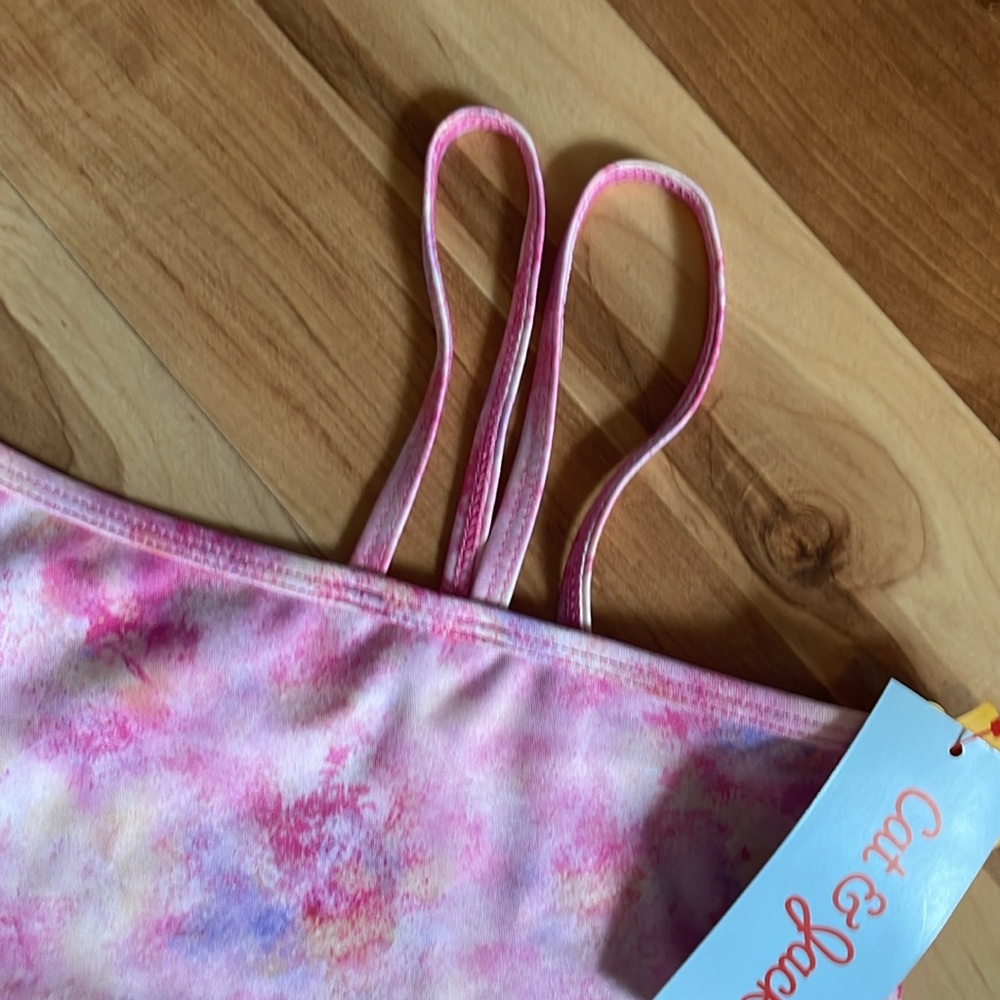 Cat & Jack Tie Dye Leotard - Size L (10/12) - Picture 2 of 8